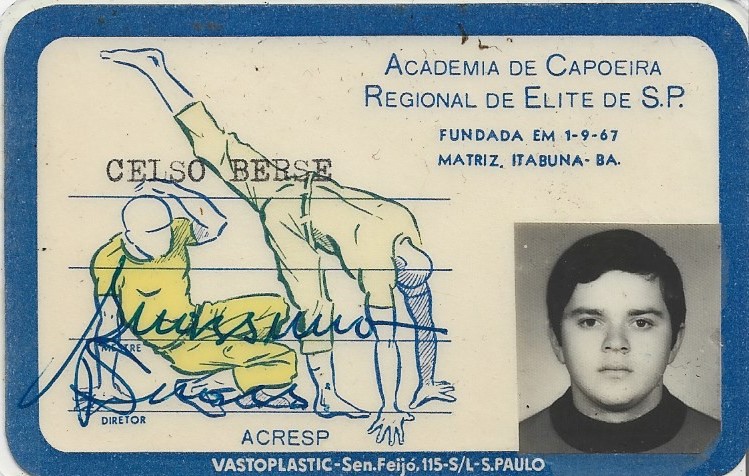 Celso Bersi - 1967 - Carteirinha dos primeiros alunos do mestre Suassuna