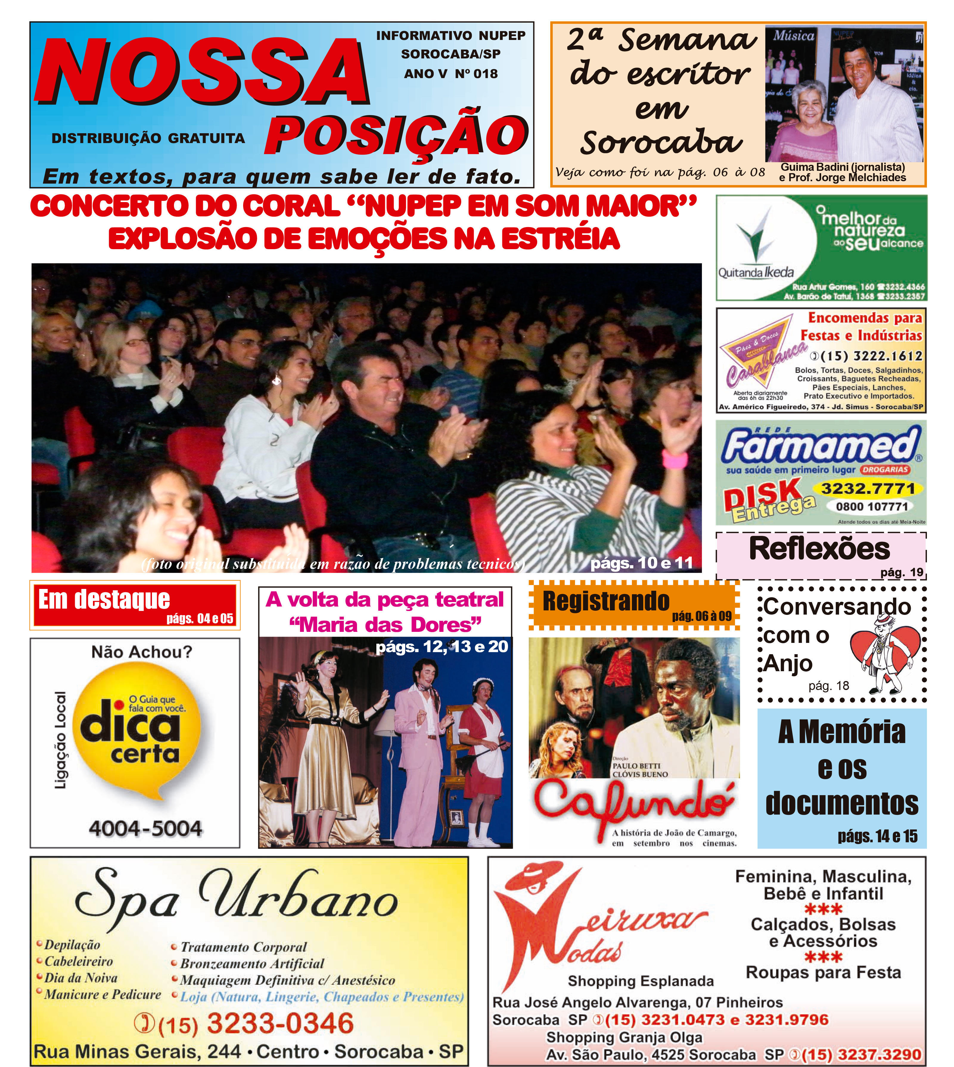 Jornal Nossa Posição - Edição n.18