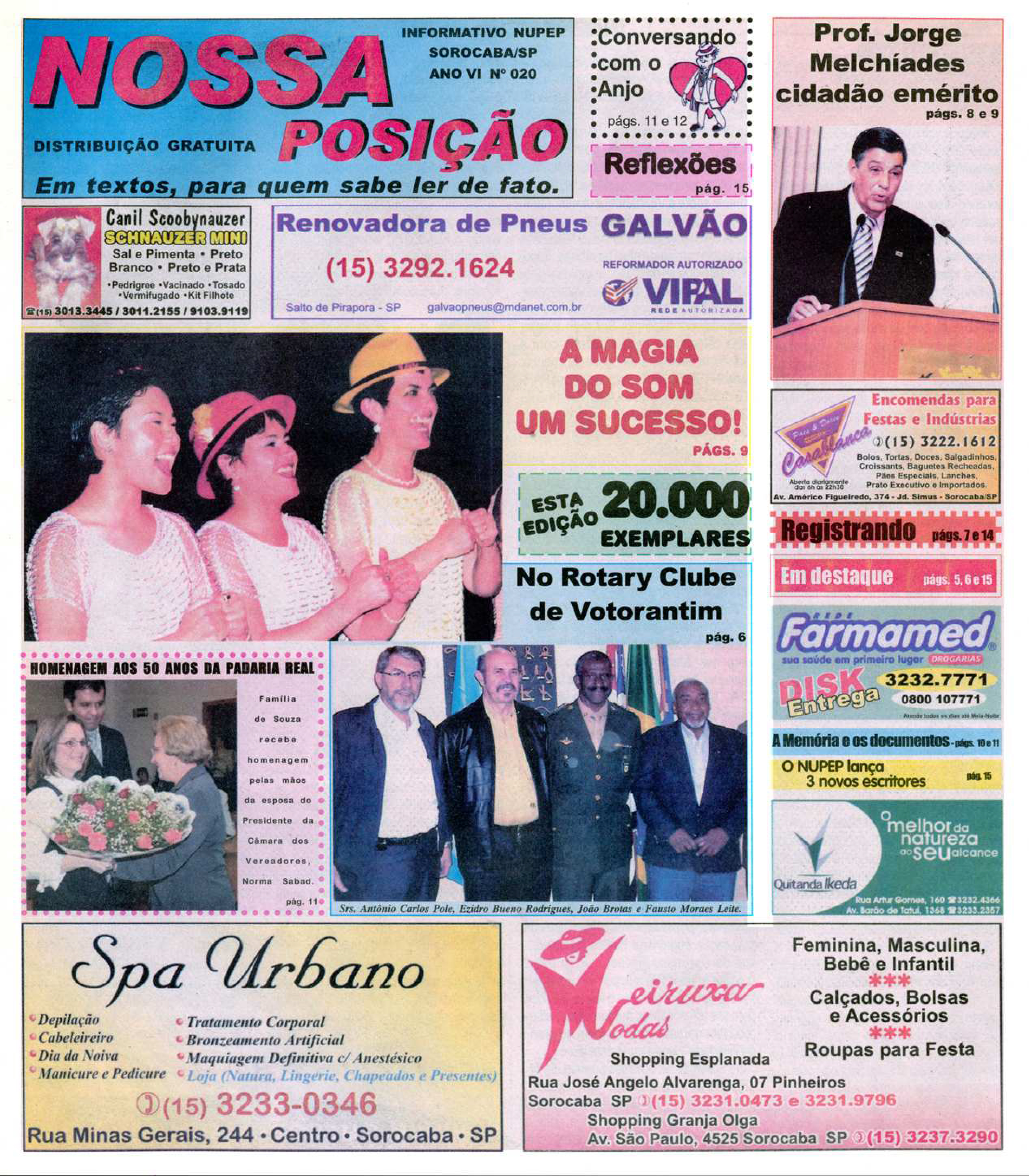 Jornal Nossa Posição - Edição n.20