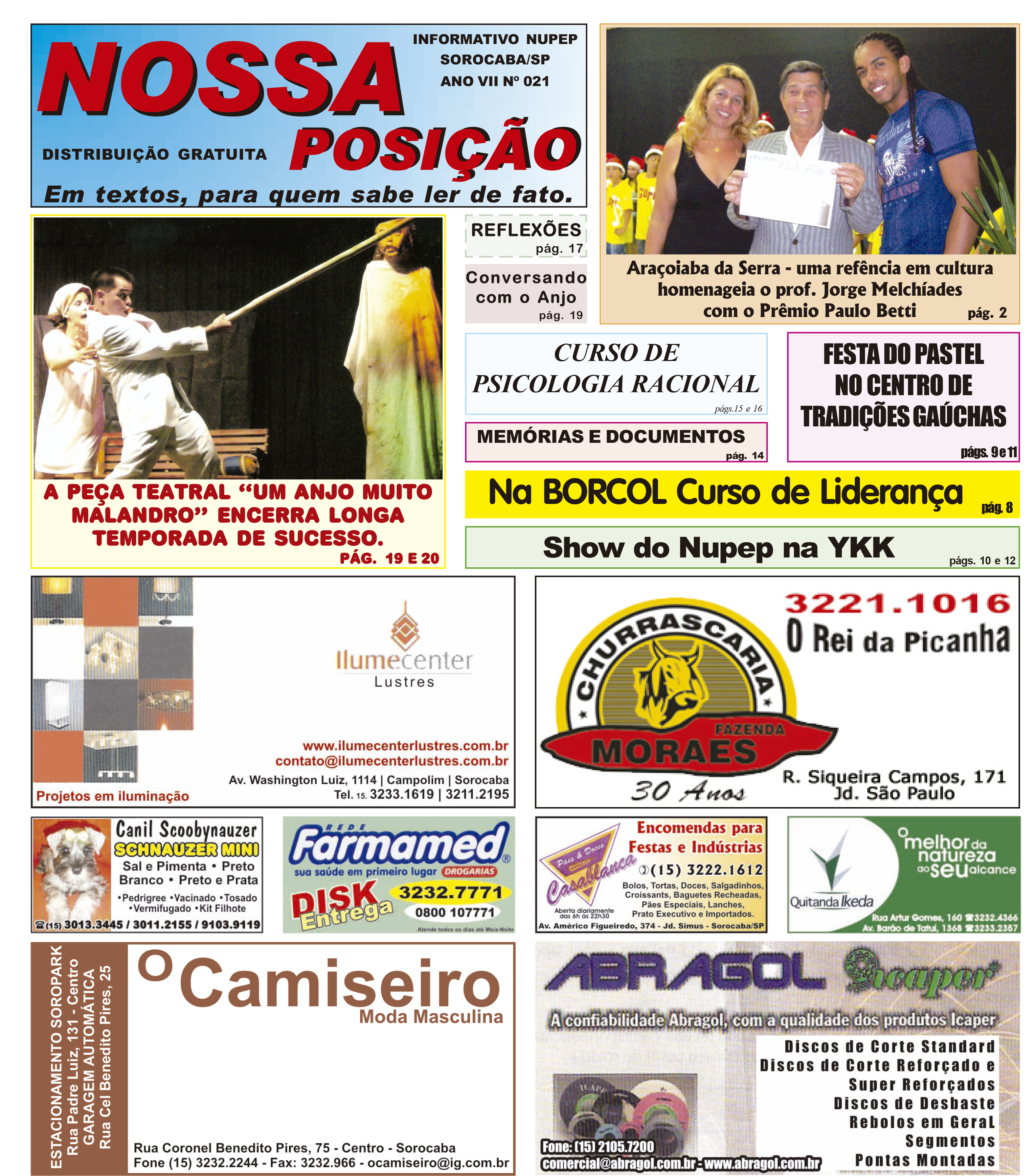 Jornal Nossa Posição - Edição n.21